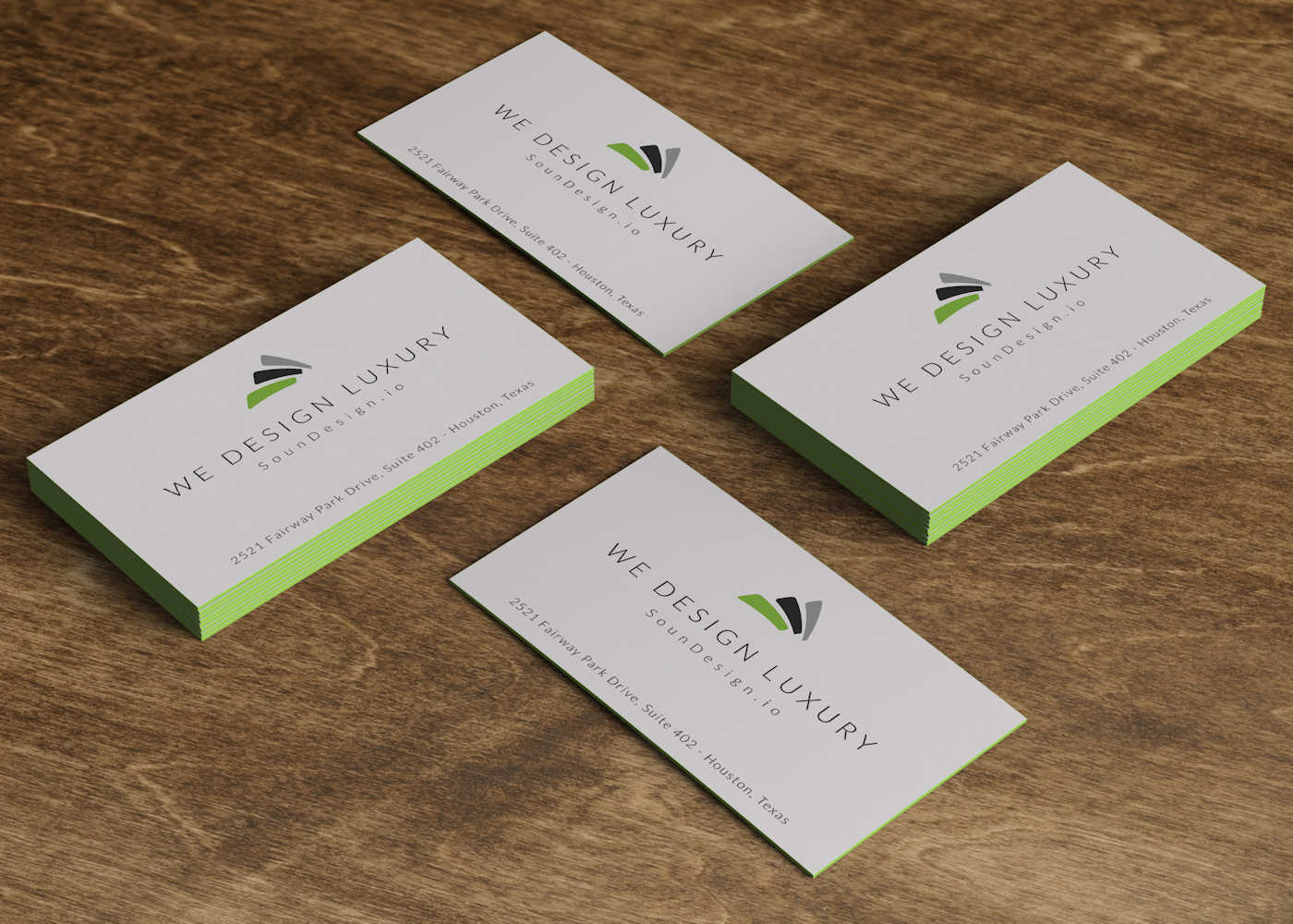 Tri-Layer Business Cards