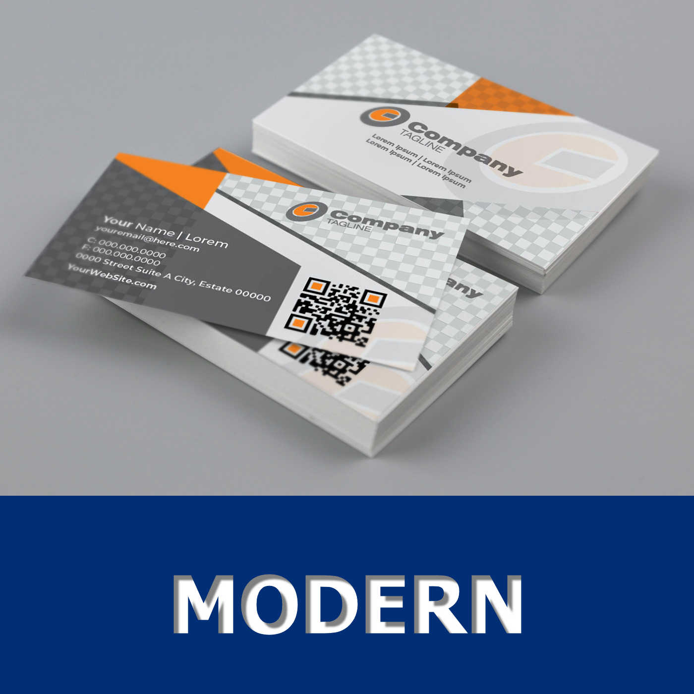 AVS Rize - Standard Business Card Modern Style