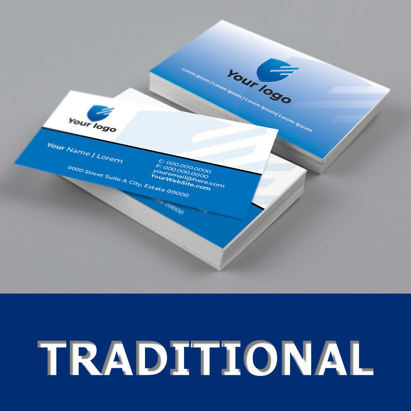 AVS Rize - Standard Business Card Traditional Style