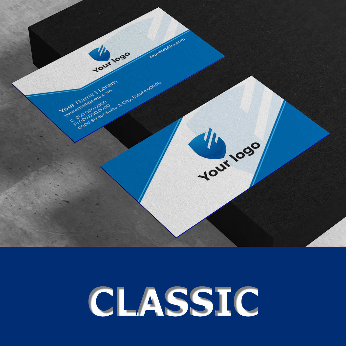 AVS Rize - Tri-Layer Business Card Classic Style