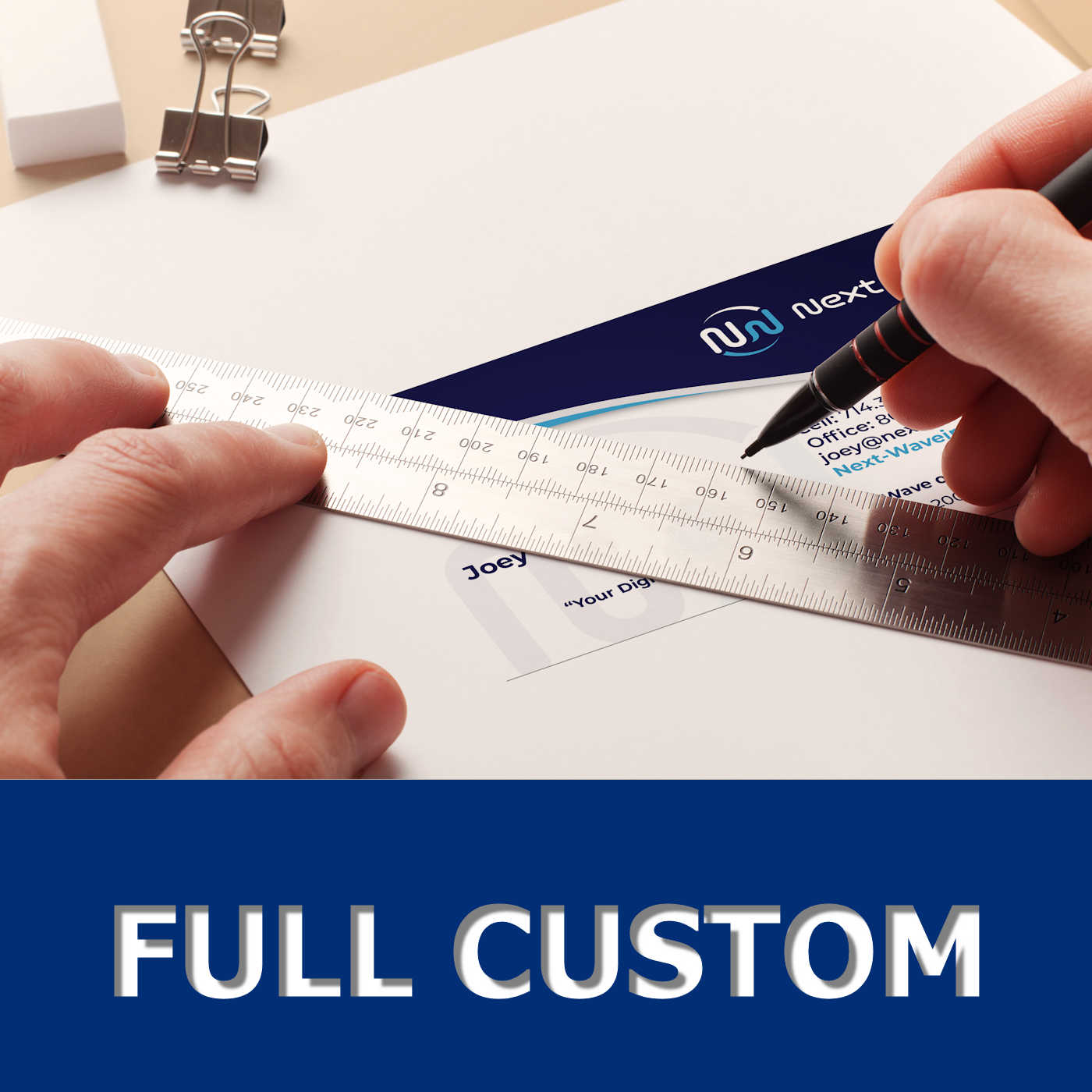 AVS Rize - Tri-Layer Business Card Full Custom Design