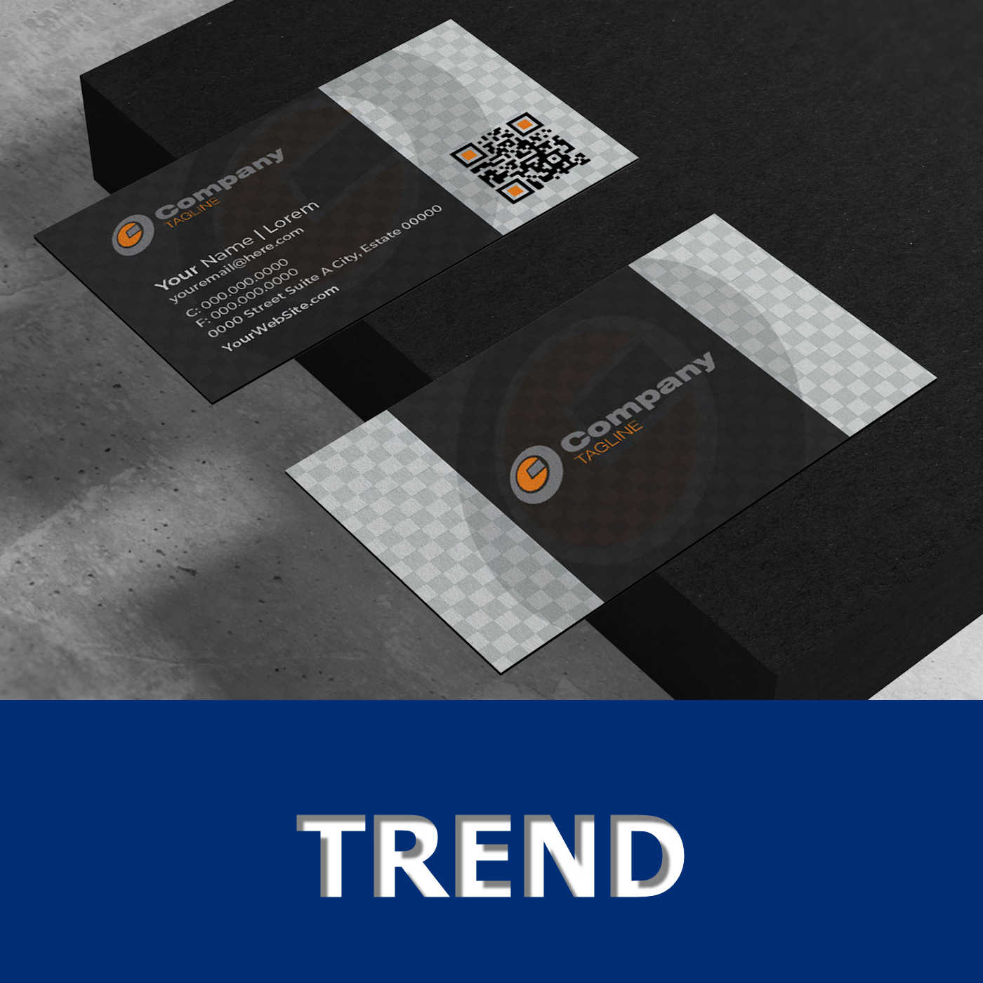 AVS Rize - Tri-Layer Business Card Trend Style