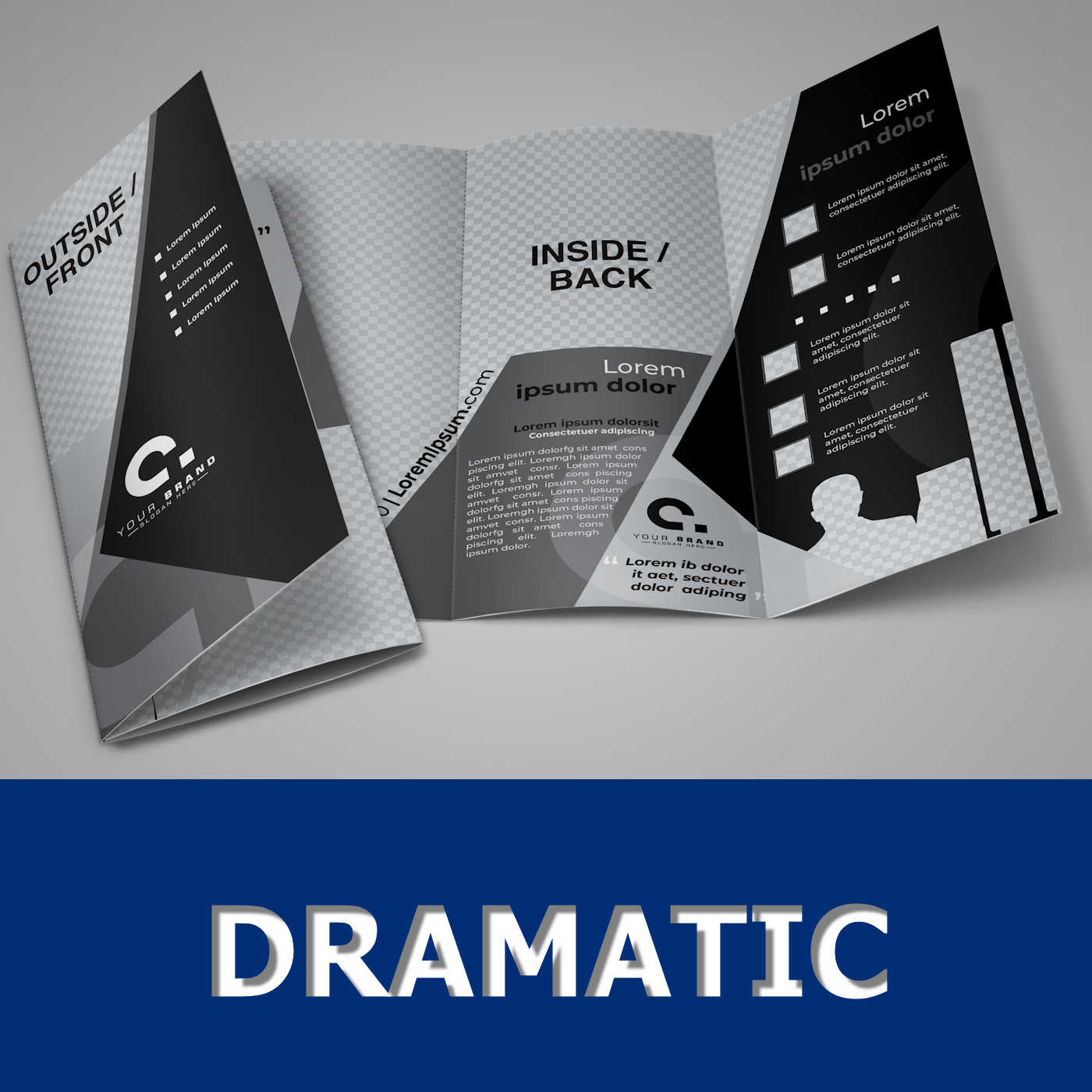 AVS Rize - Folded Brochure Dramatic Style