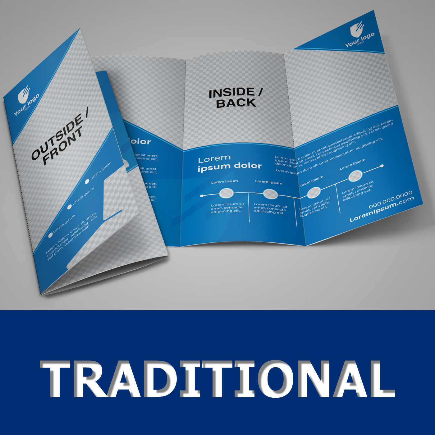 AVS Rize - Folded Brochure Traditional Style