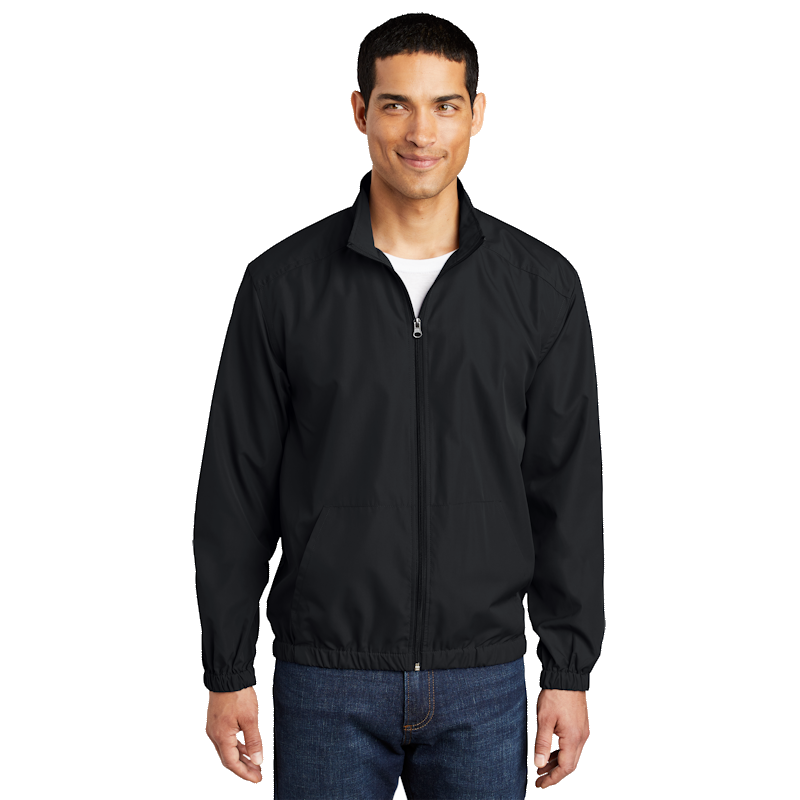Essential Jacket | J305 with Embroidered Logo | Black | XL Essential Jacket | J305 with Embroidered Logo | Black | XL