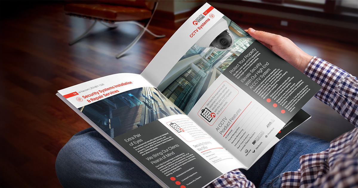 Custom Brochure Designs to Showcase Your Smart Home Services