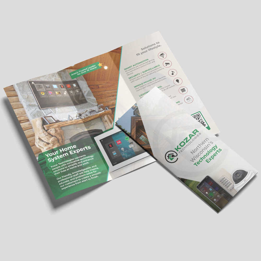 Folded Brochure Custom Design